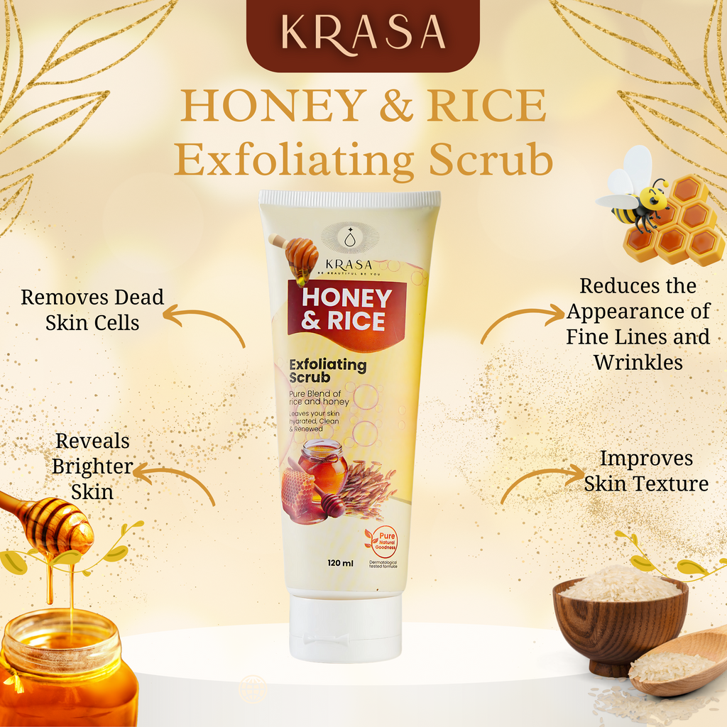 KRASA RICE & HONEY SCRUB
