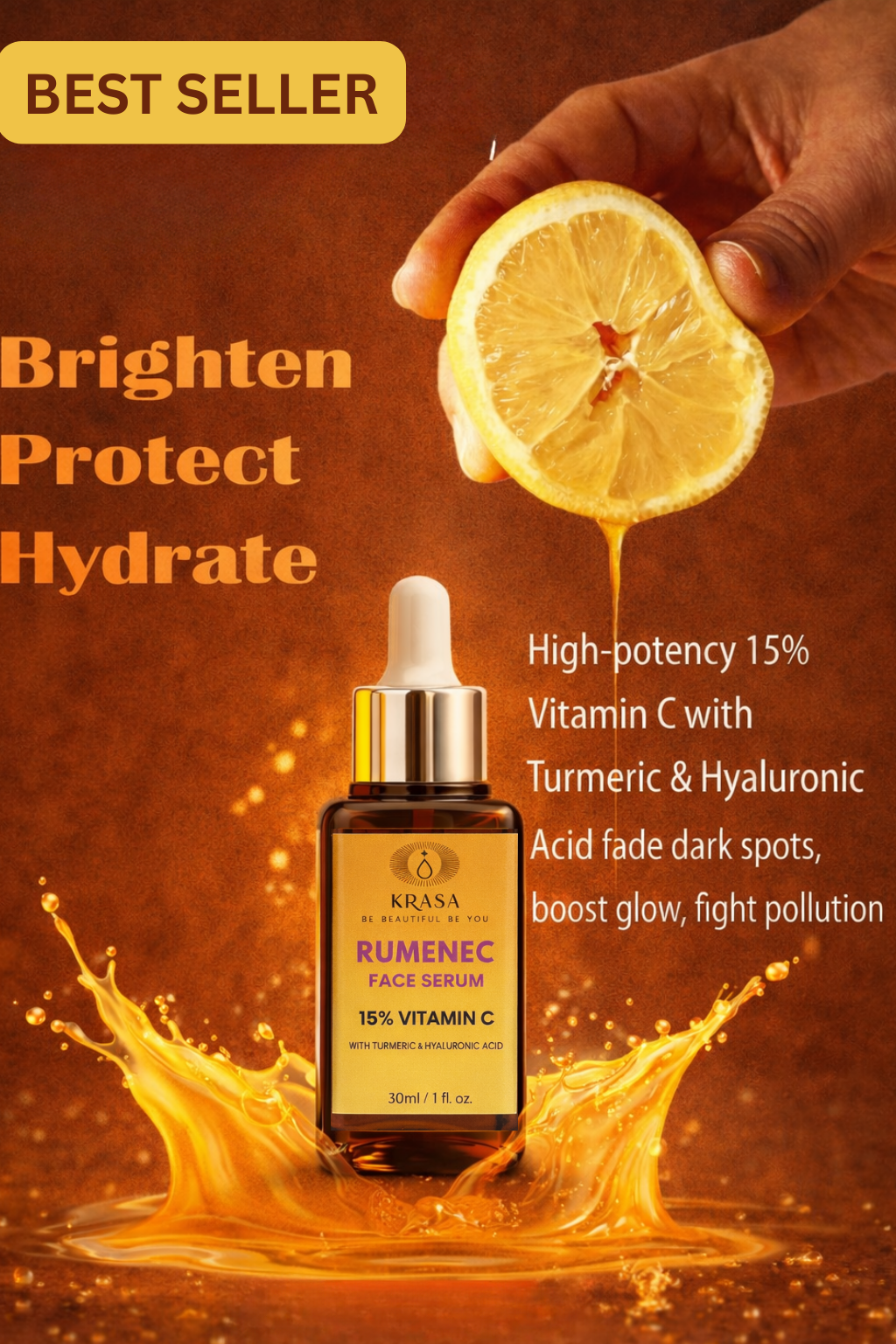 KRASA RUMENEC 15% VITAMIN C SERUM