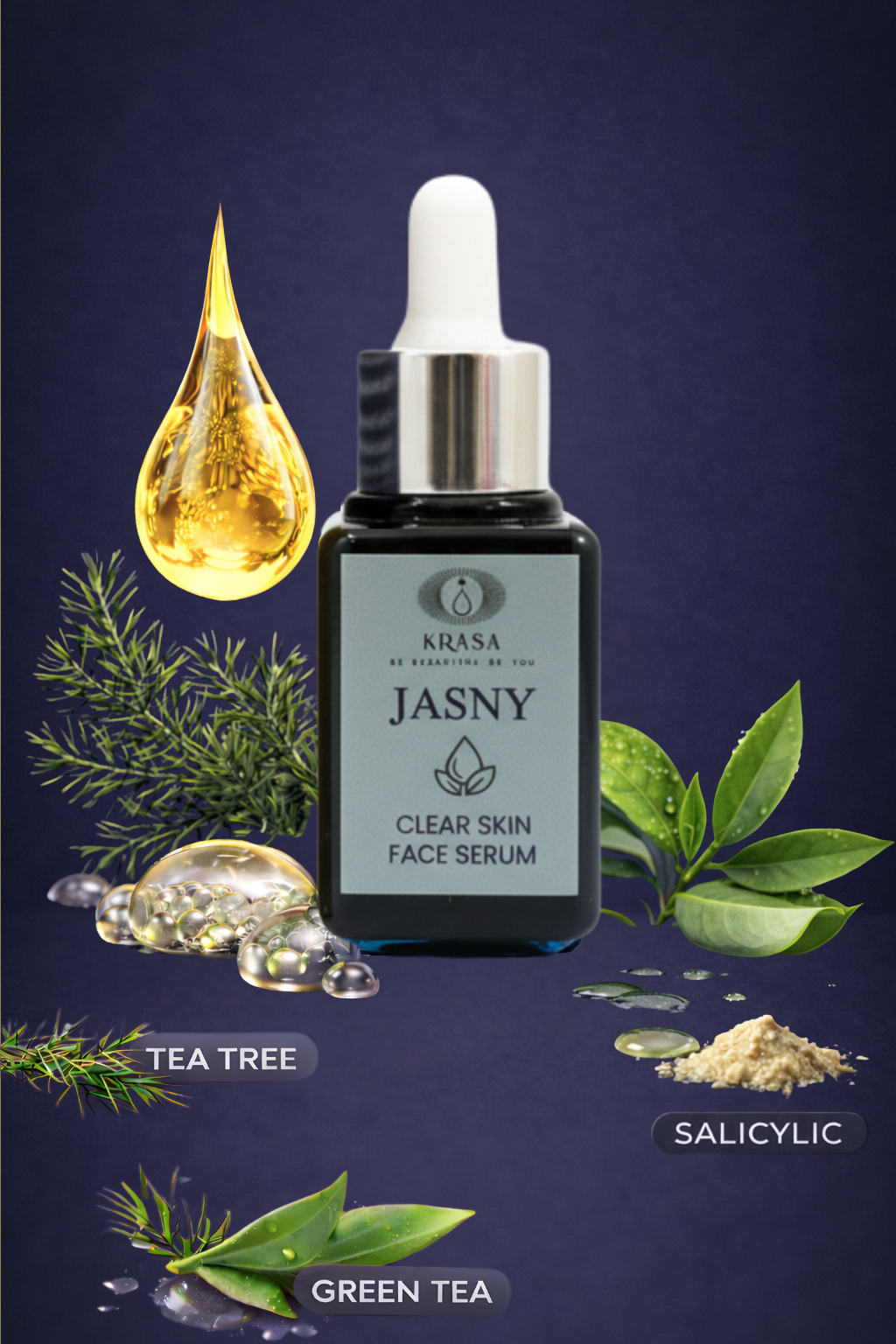 KRASA JASNY CLEAR SKIN FACE SERUM