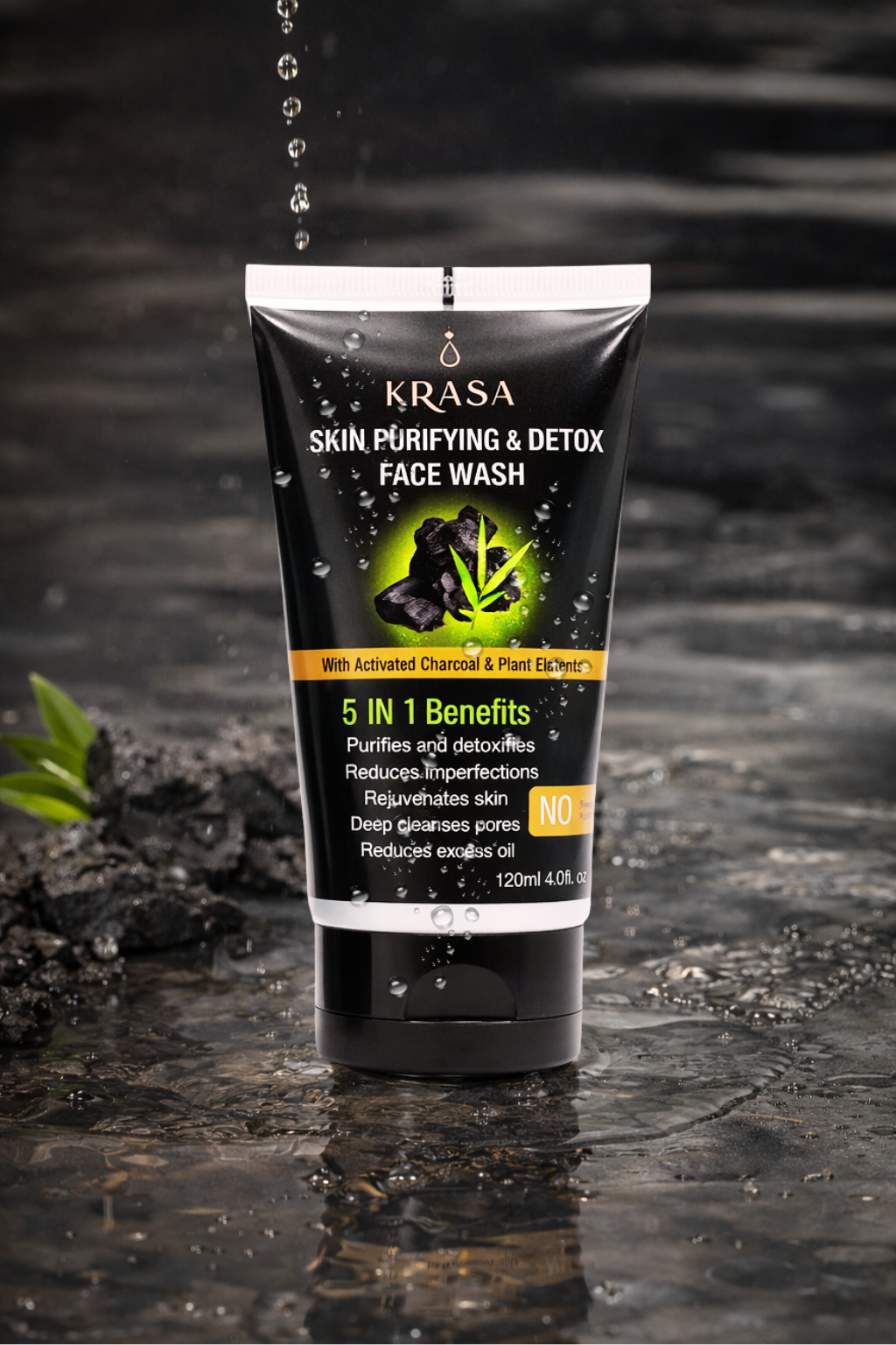 KRASA CHARCOAL FACEWASH