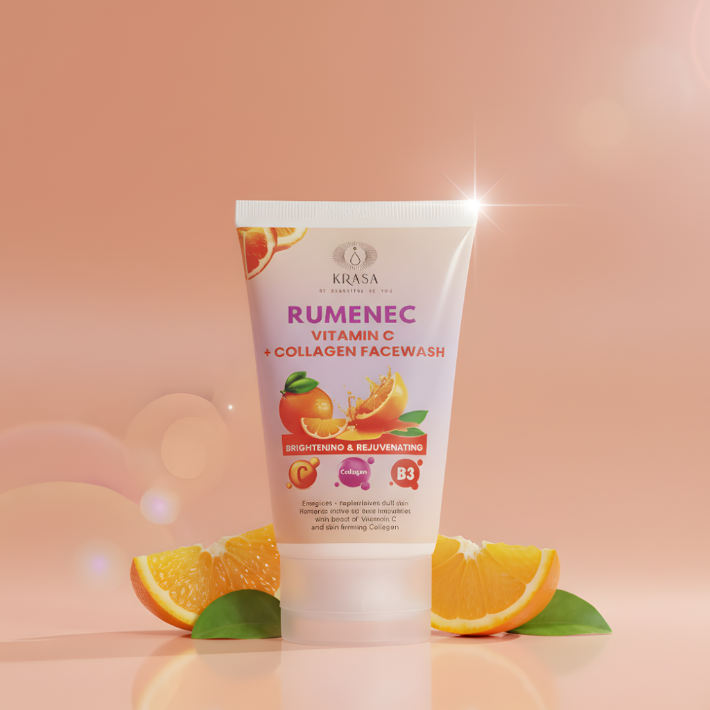 KRASA RUMENEC VITAMIN C + COLLAGEN FACEWASH