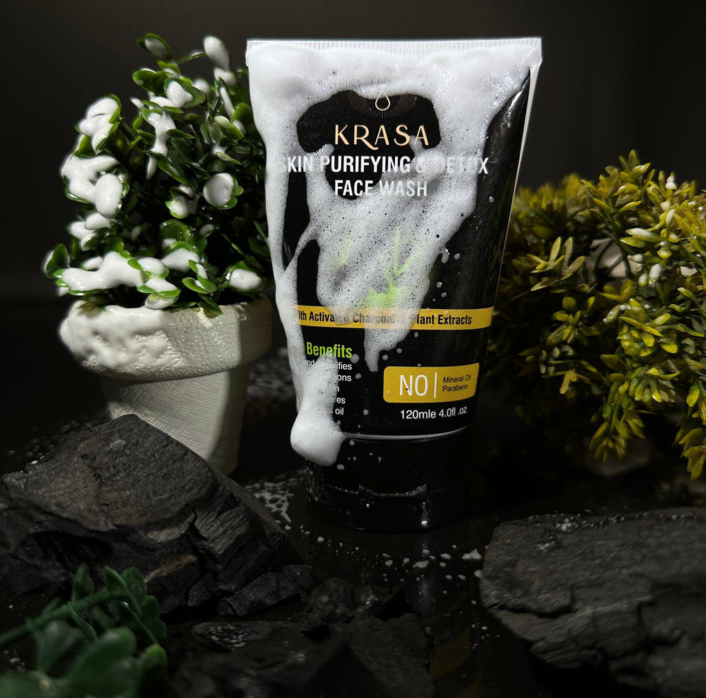 KRASA CHARCOAL FACEWASH