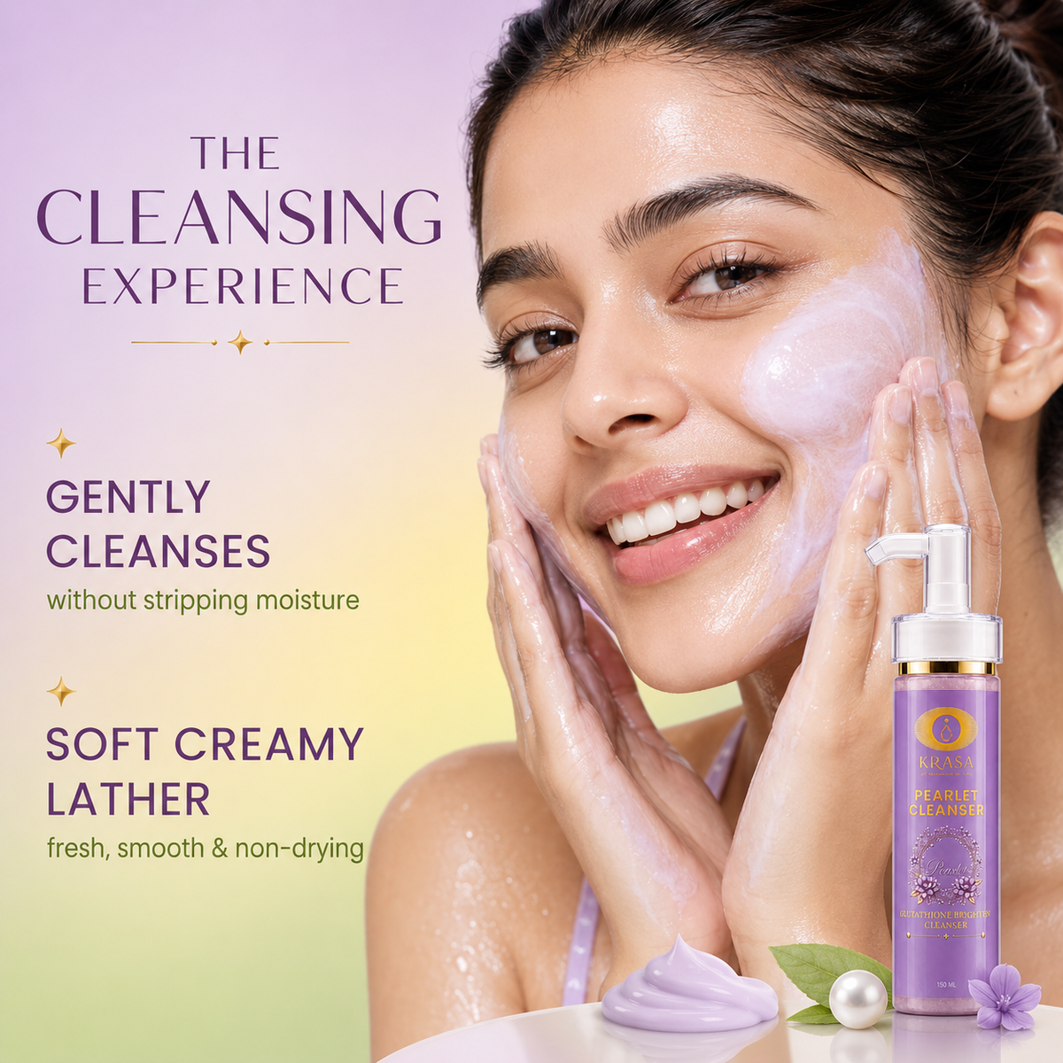 KRASA PEARLET FACE CLEANSER