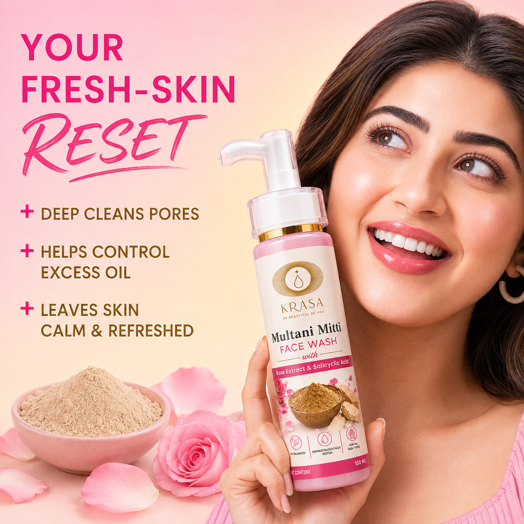 KRASA MULTANI MITTI FACE WASH
