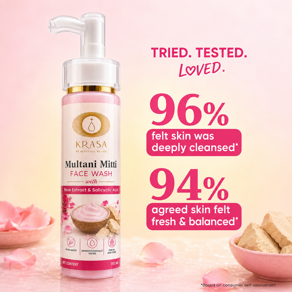 KRASA MULTANI MITTI FACE WASH