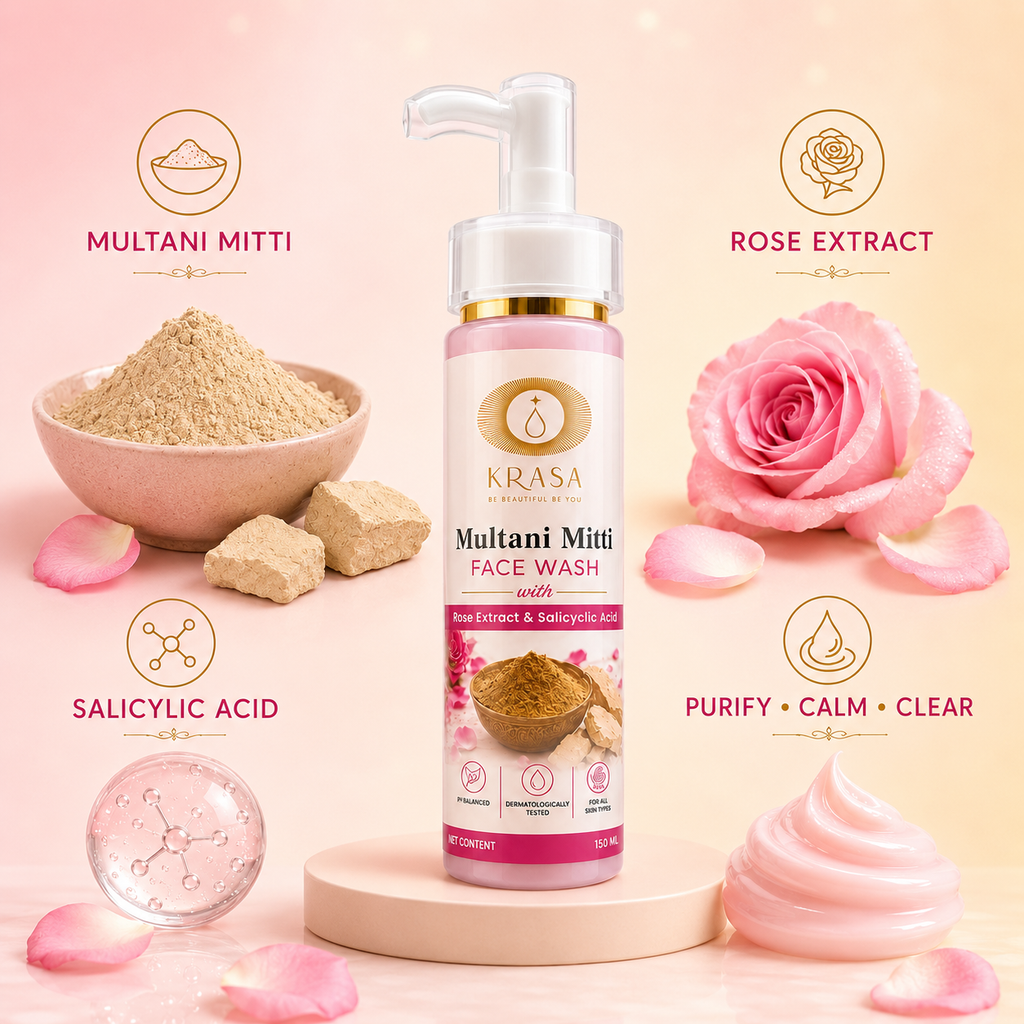 KRASA MULTANI MITTI FACE WASH