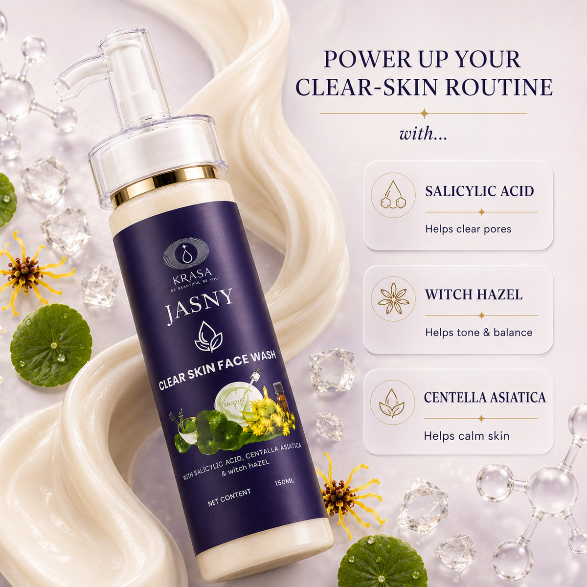 KRASA JASNY  FACEWASH