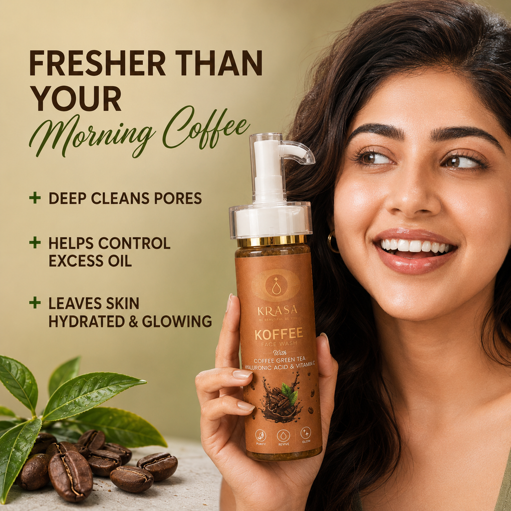 KRASA KOFFEE FACE WASH