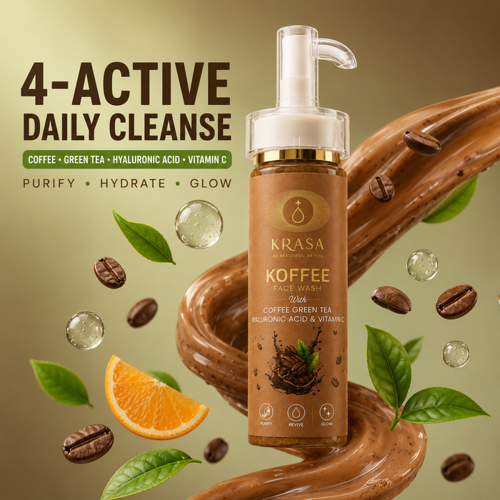 KRASA KOFFEE FACE WASH