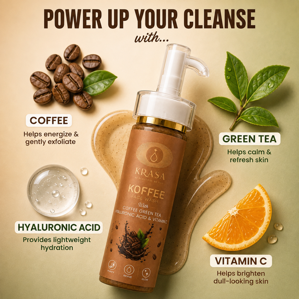 KRASA KOFFEE FACE WASH