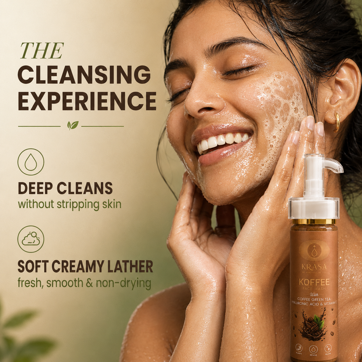 KRASA KOFFEE FACE WASH