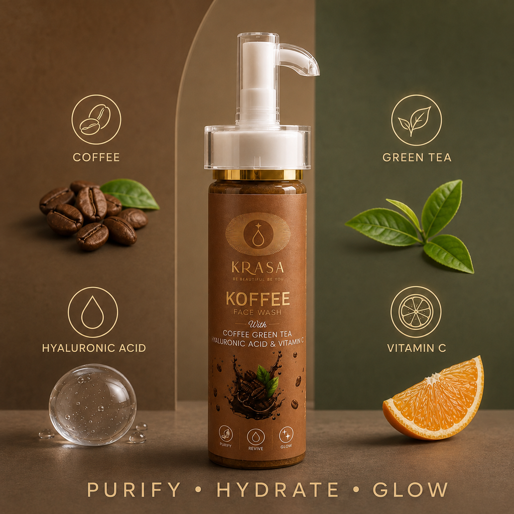KRASA KOFFEE FACE WASH