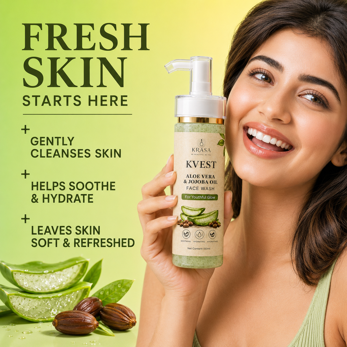KRASA KVEST FACEWASH