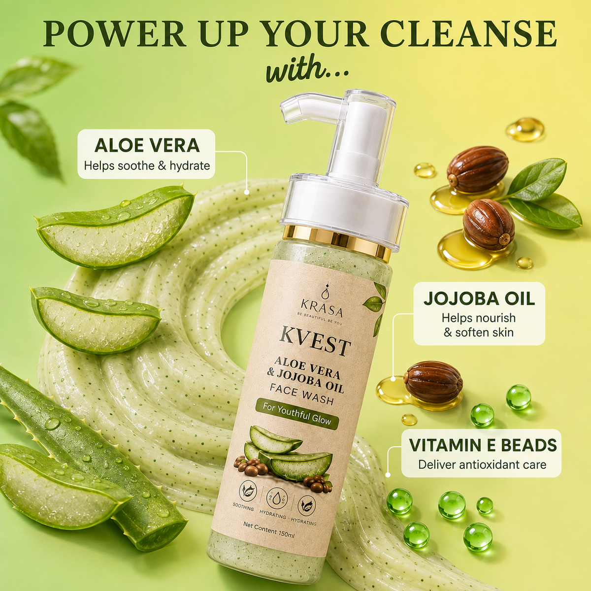 KRASA KVEST FACEWASH