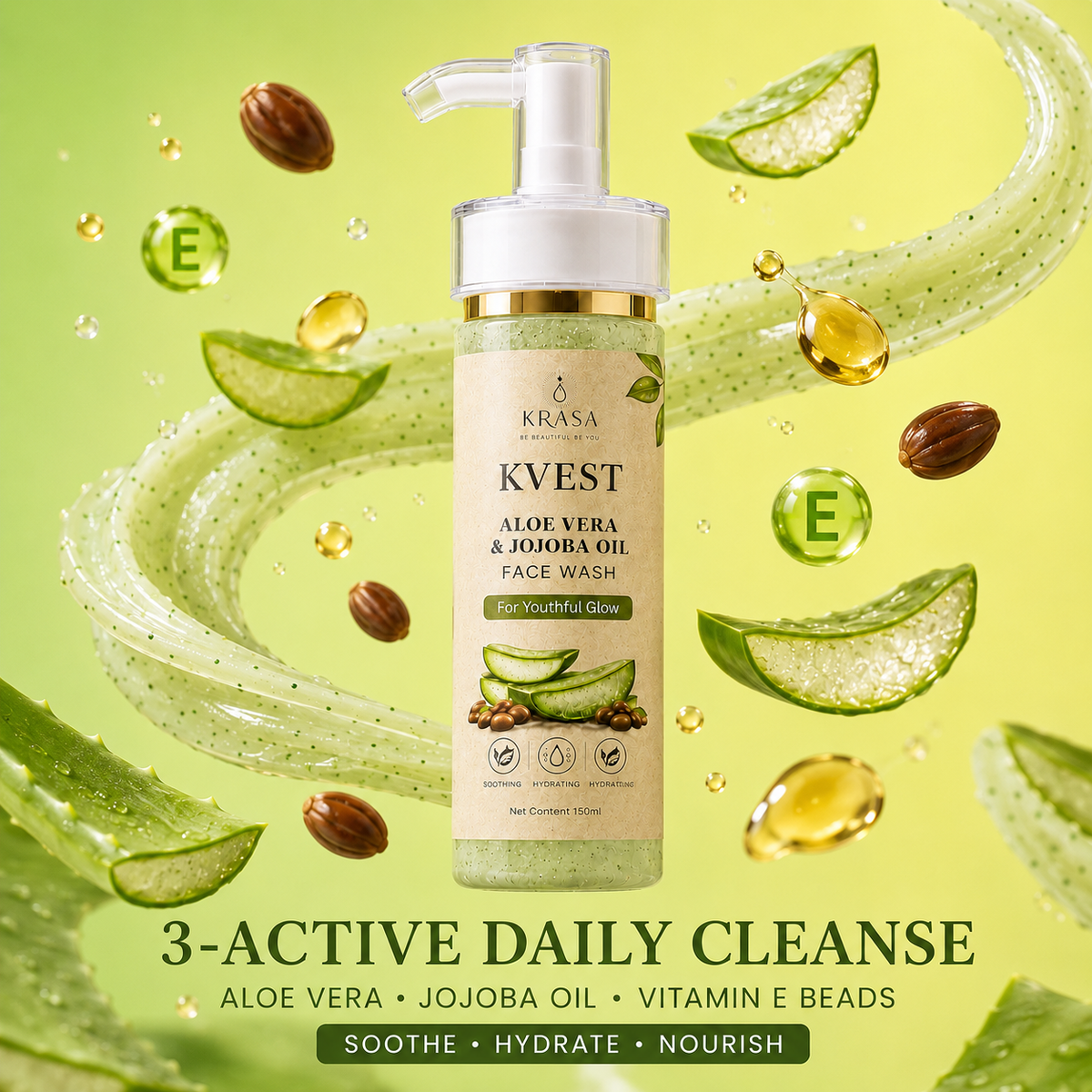 KRASA KVEST FACEWASH