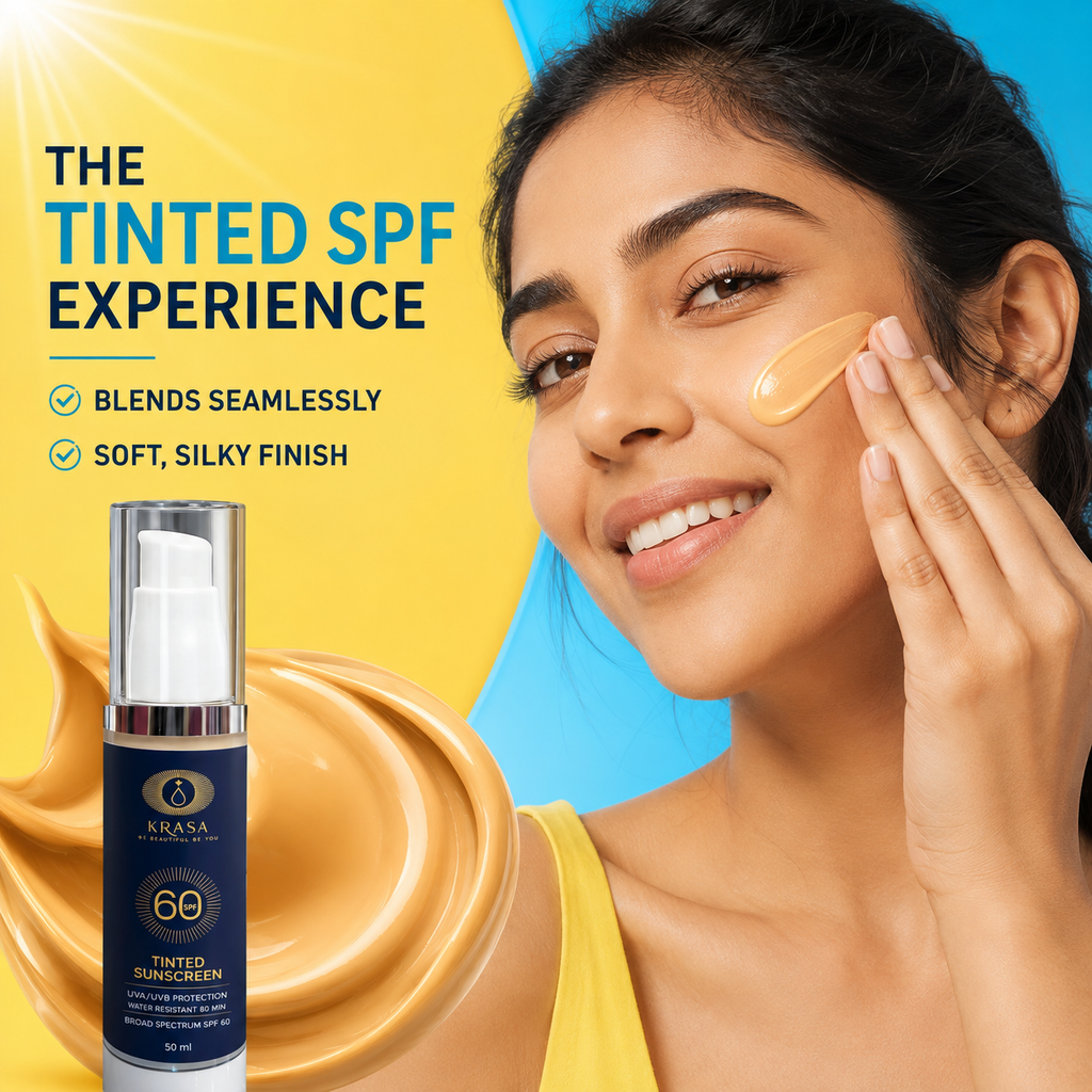 KRASA TINTED SUNSCREEN