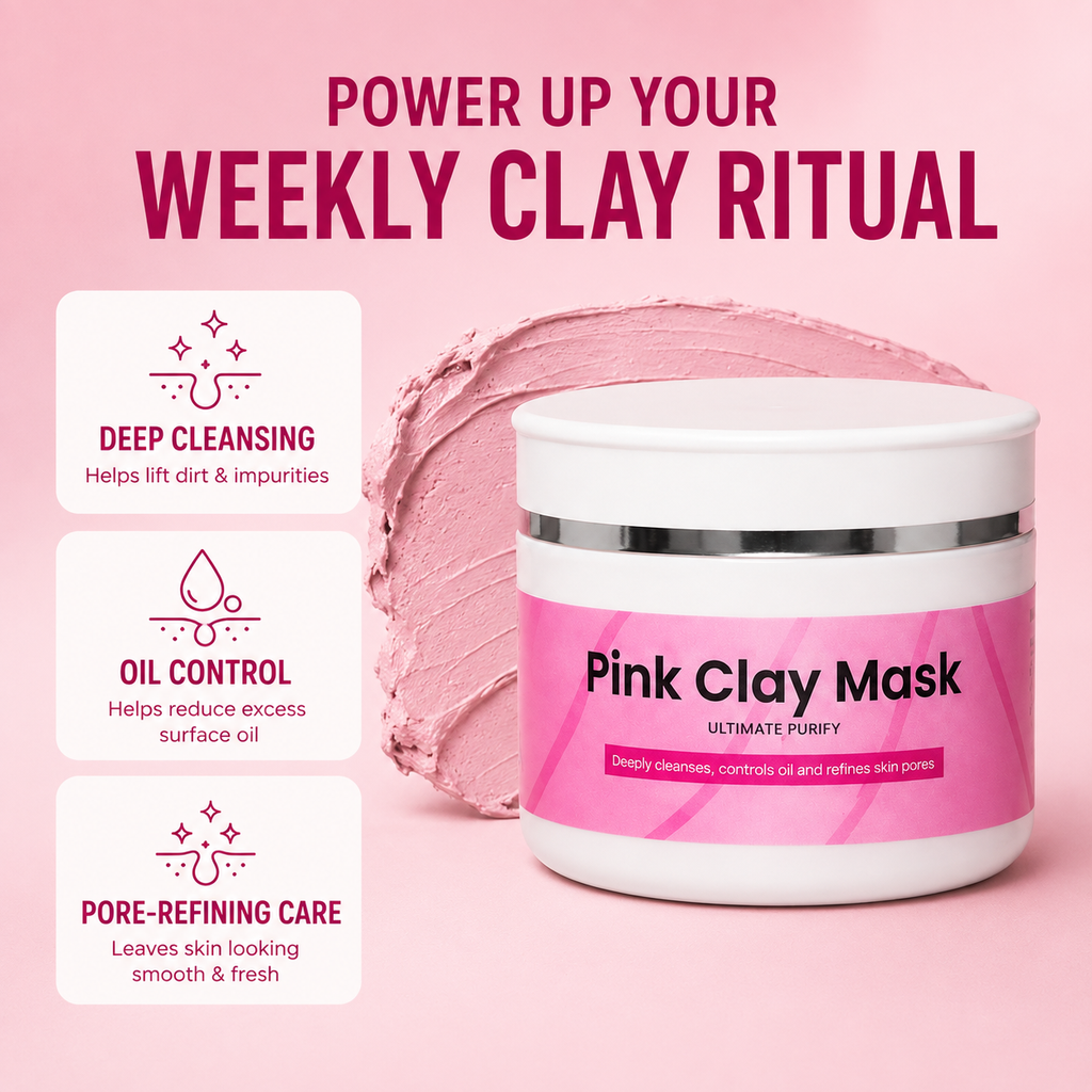 KRASA PINK CLAY MASK