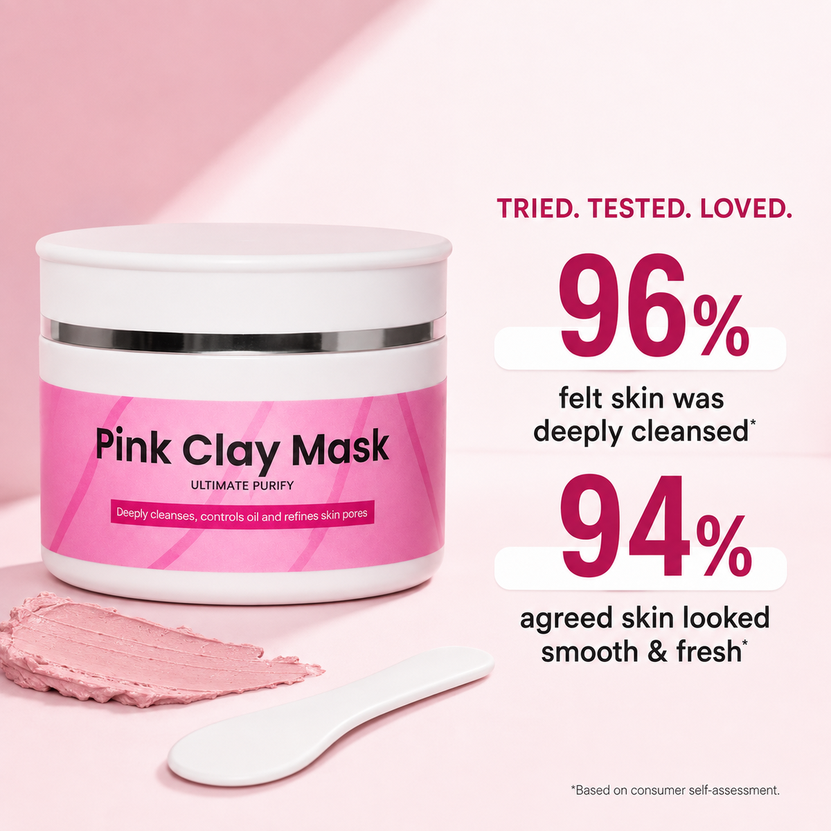 KRASA PINK CLAY MASK