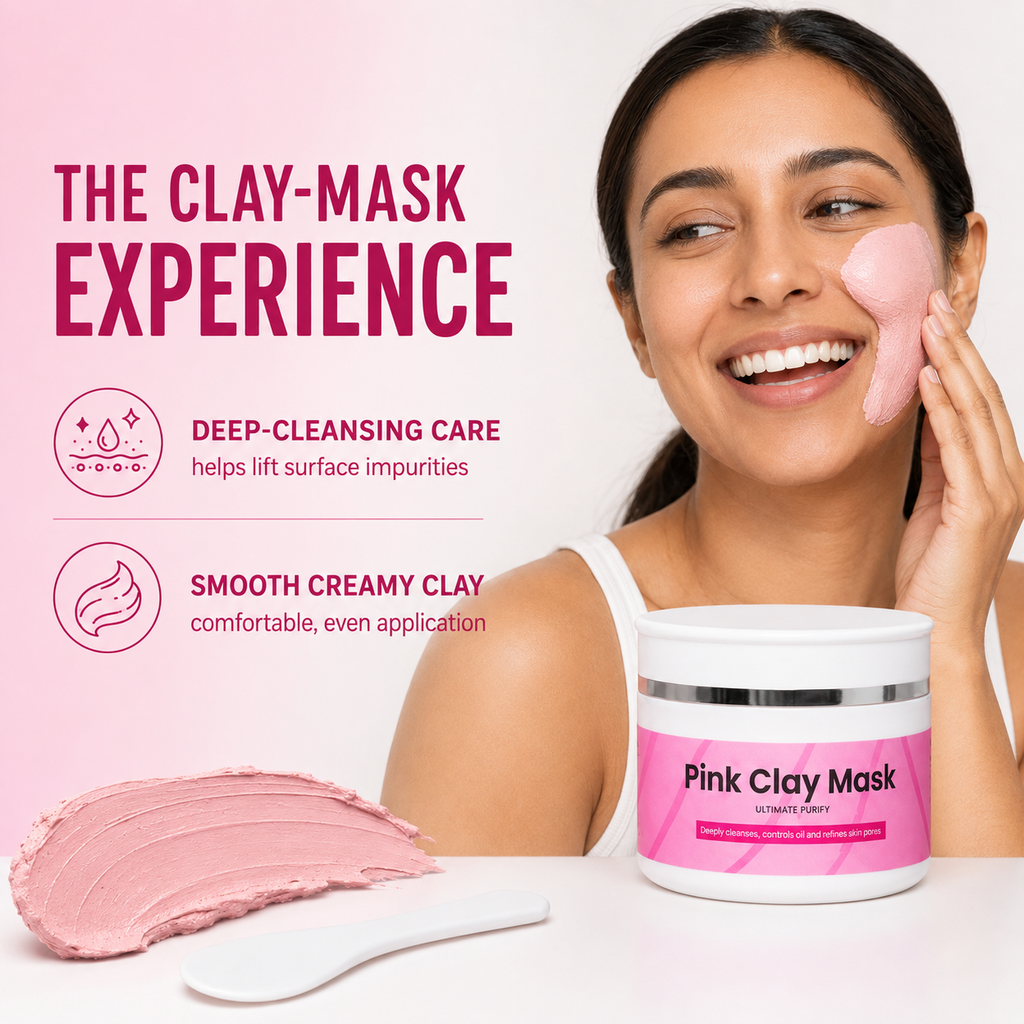KRASA PINK CLAY MASK