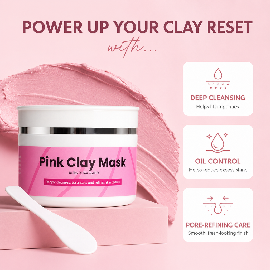 KRASA PINK CLAY MASK