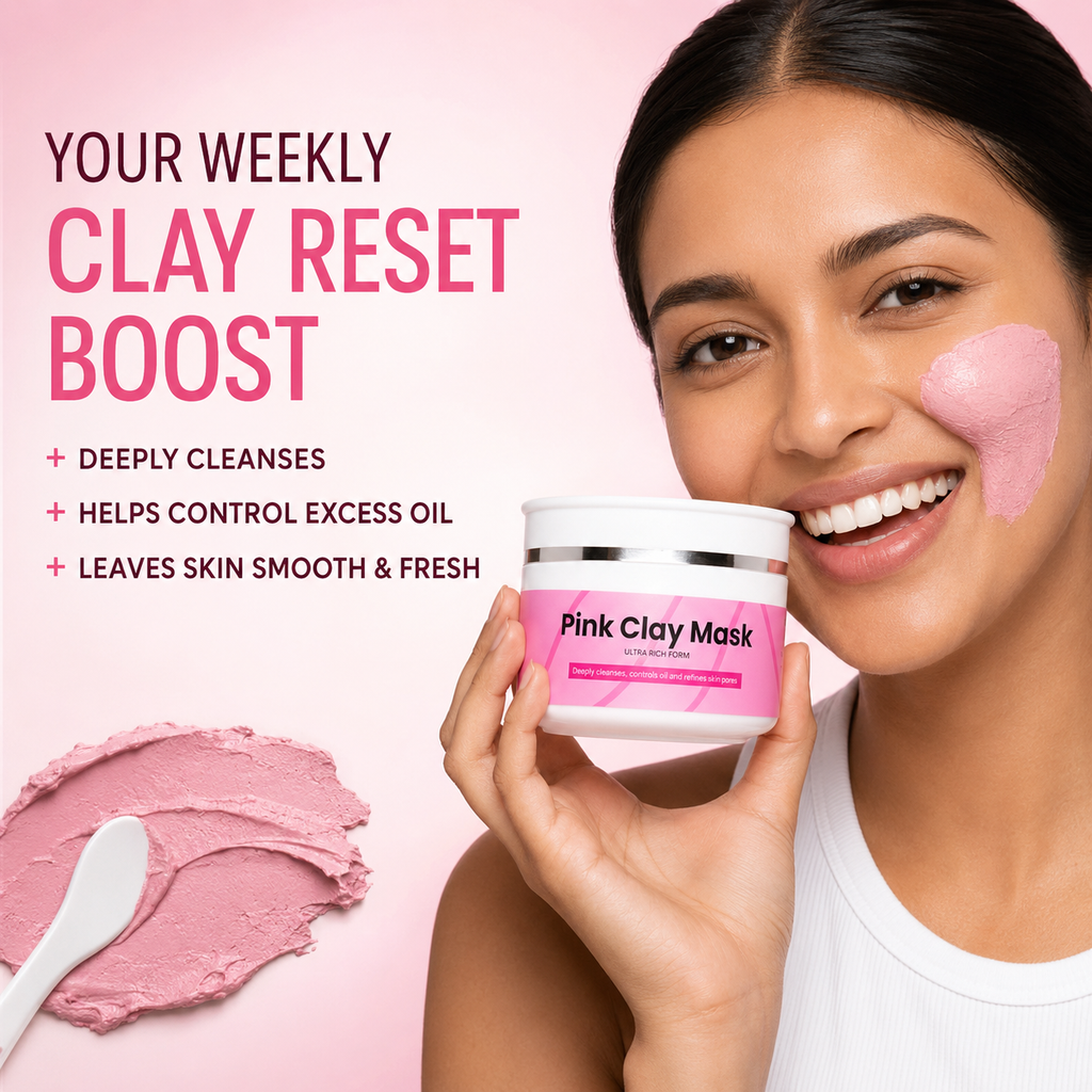 KRASA PINK CLAY MASK