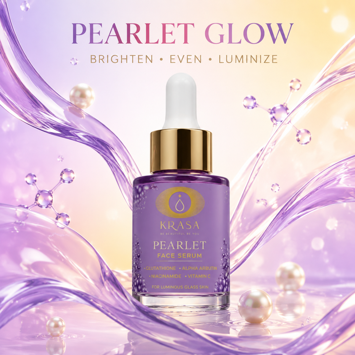 KRASA PEARLET GLOW SERUM
