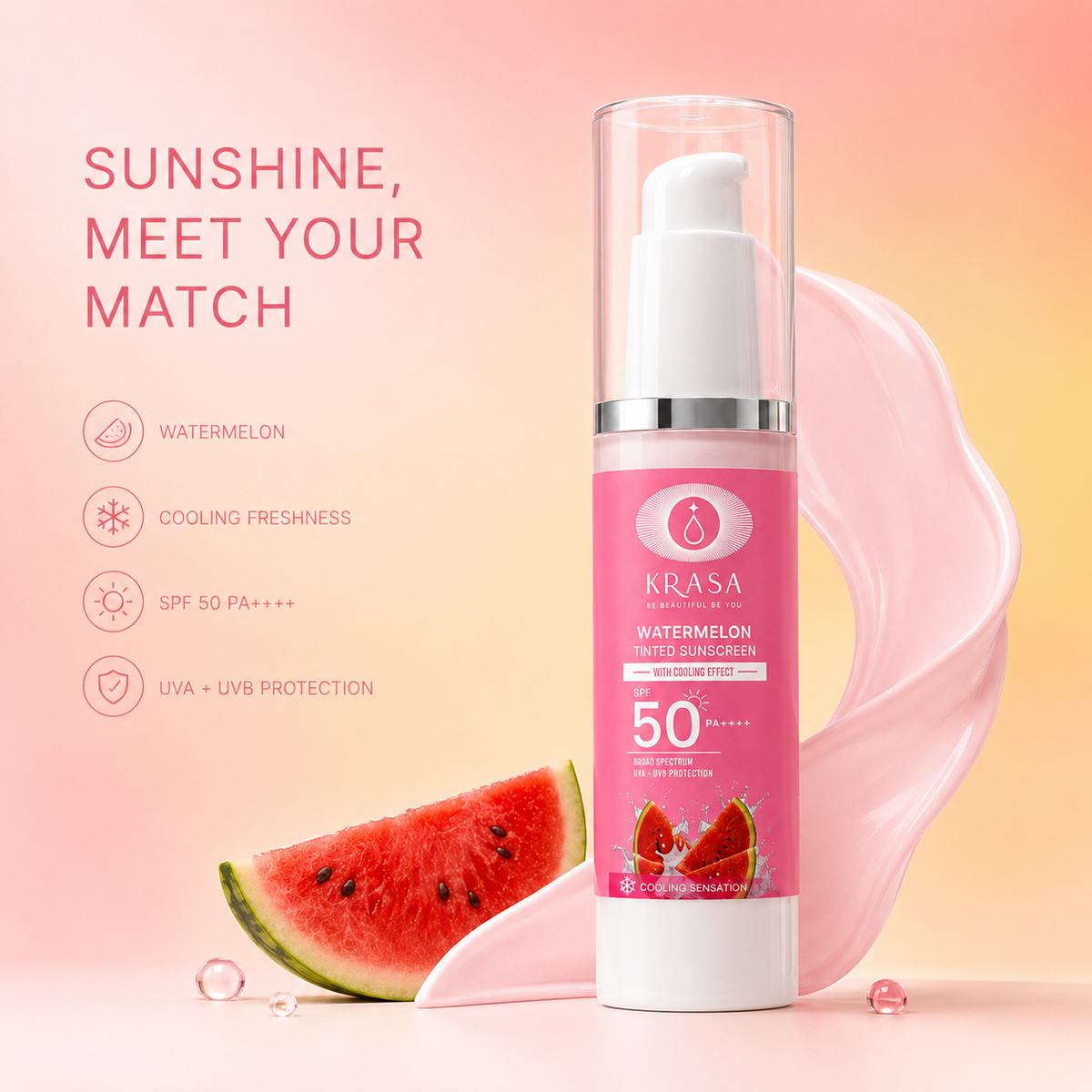 KRASA WATERMELON SUNSCREEN