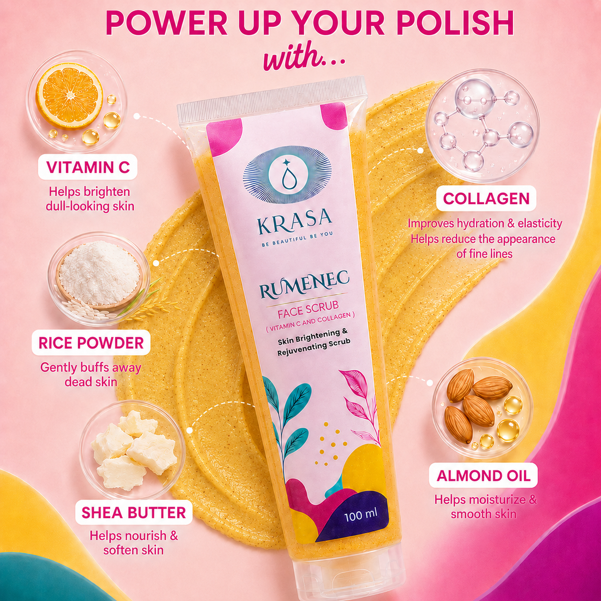 KRASA RUMENEC FACE SCRUB