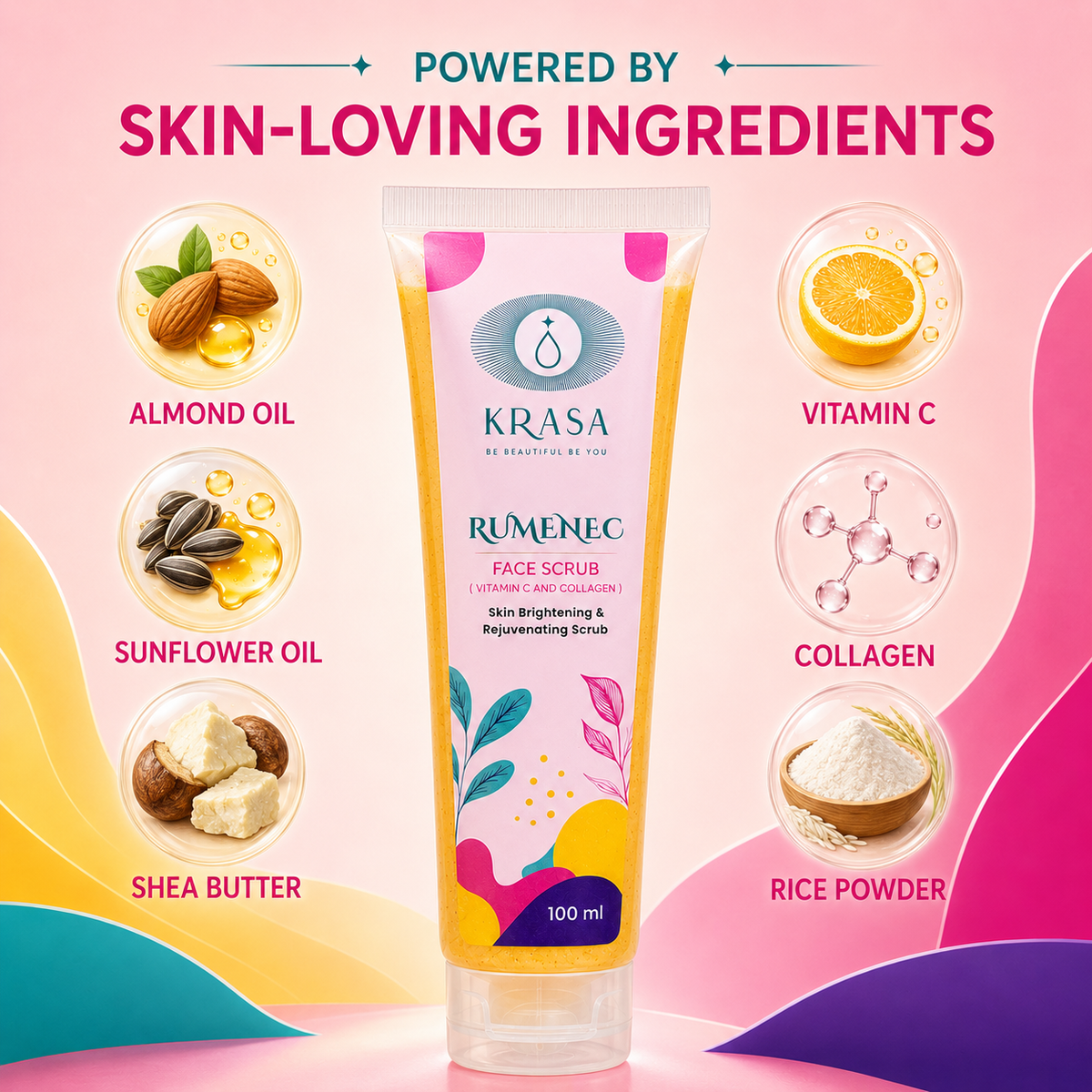 KRASA RUMENEC FACE SCRUB