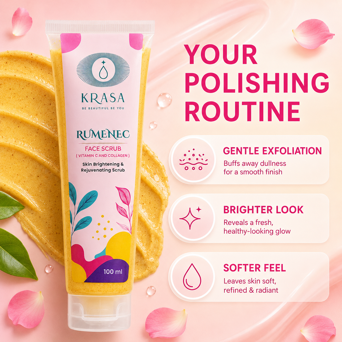 KRASA RUMENEC FACE SCRUB