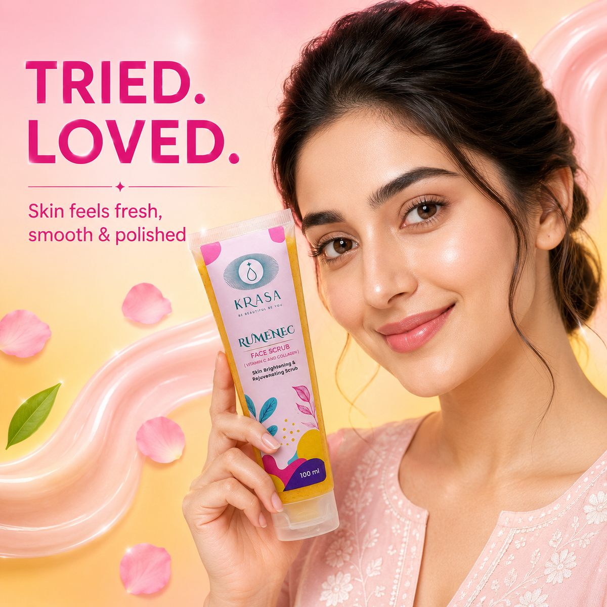 KRASA RUMENEC FACE SCRUB