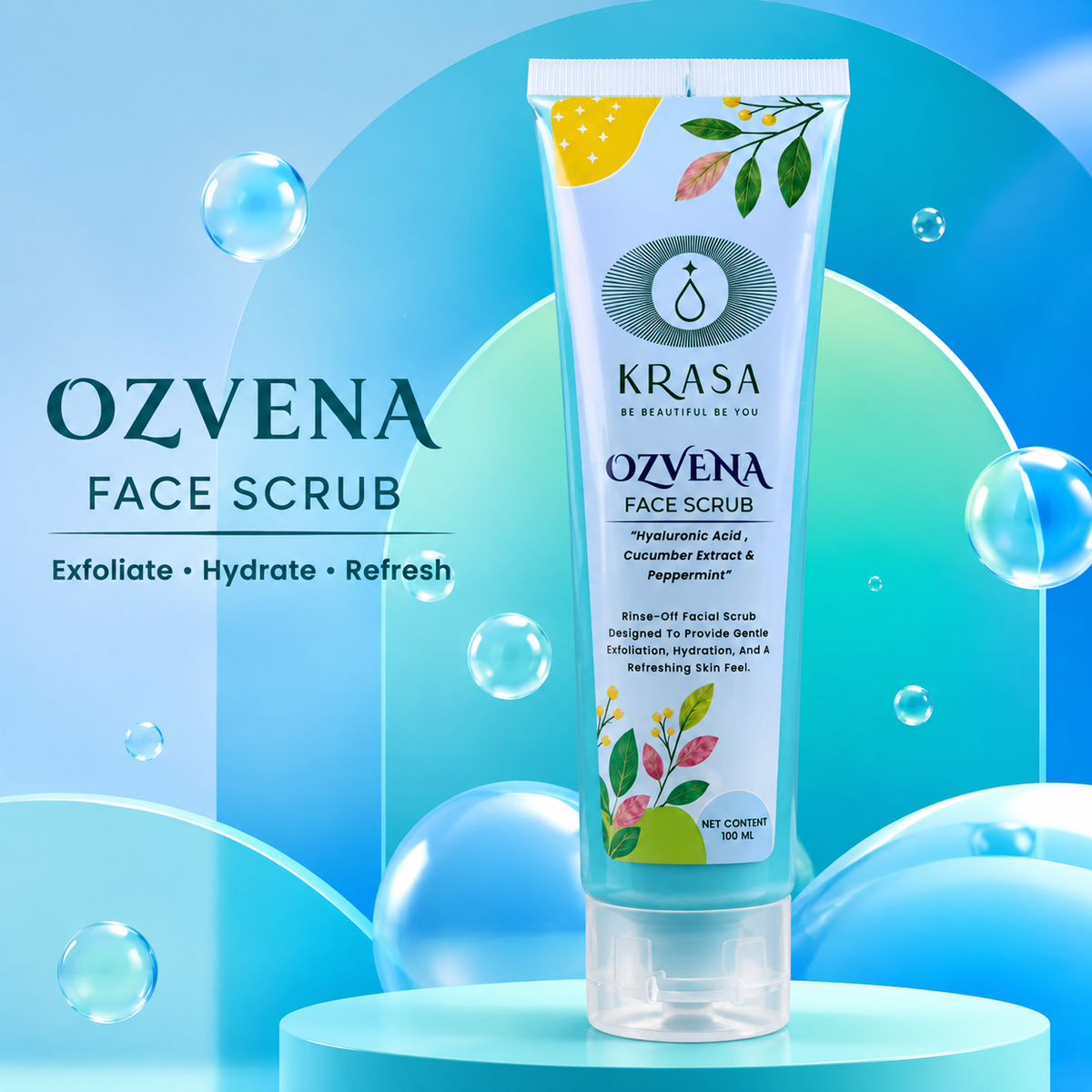 KRASA OZVENA FACE SCRUB