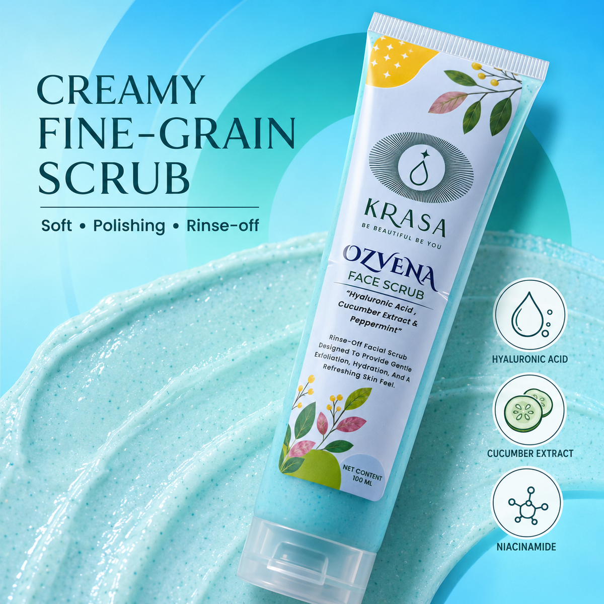 KRASA OZVENA FACE SCRUB