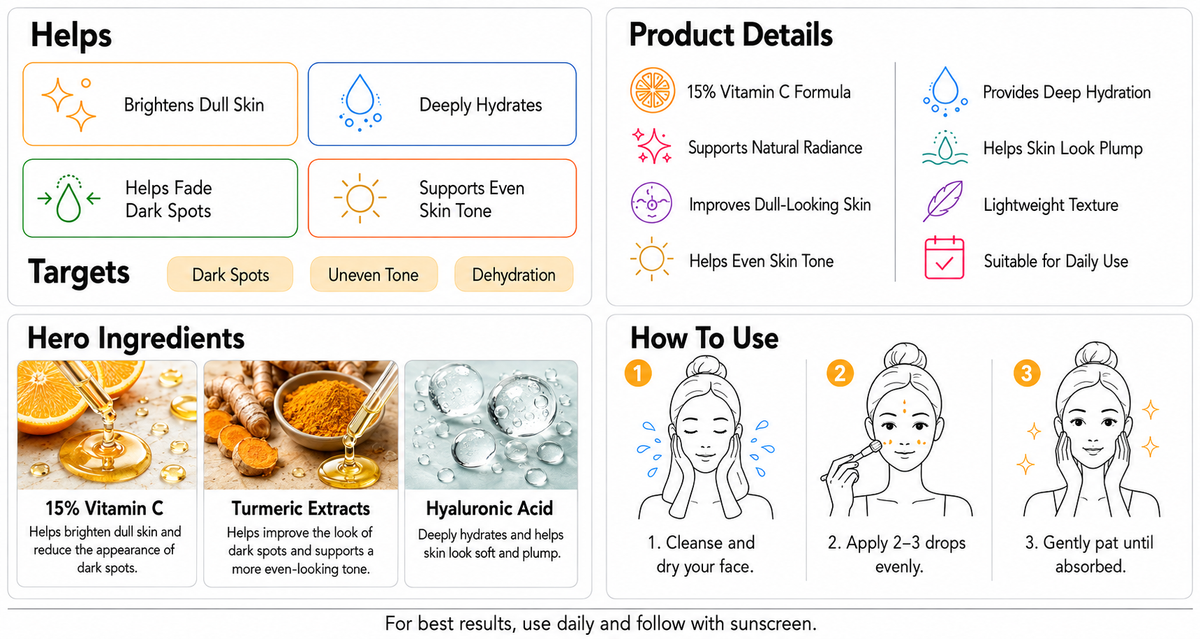 KRASA RUMENEC 15% VITAMIN C SERUM