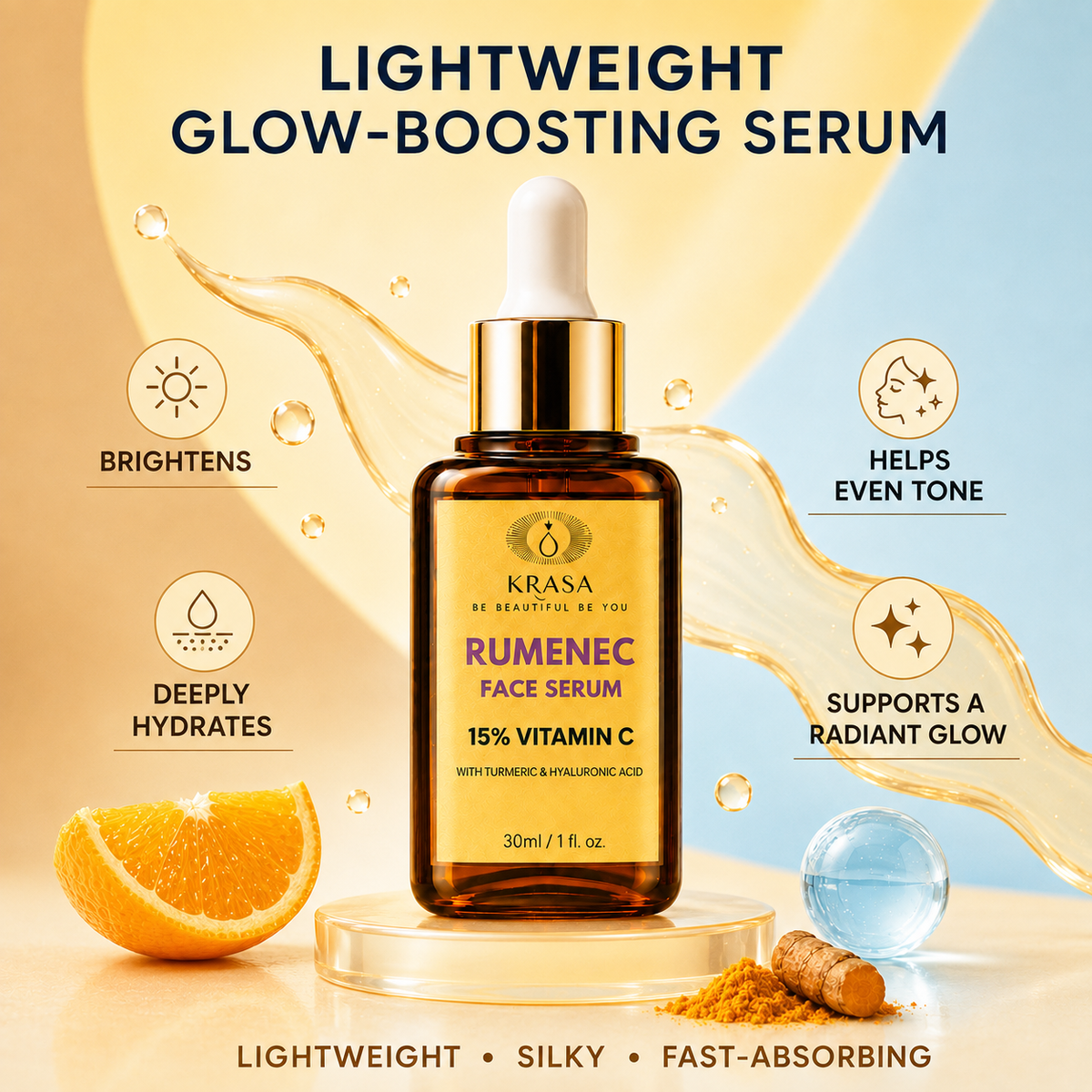 KRASA RUMENEC 15% VITAMIN C SERUM