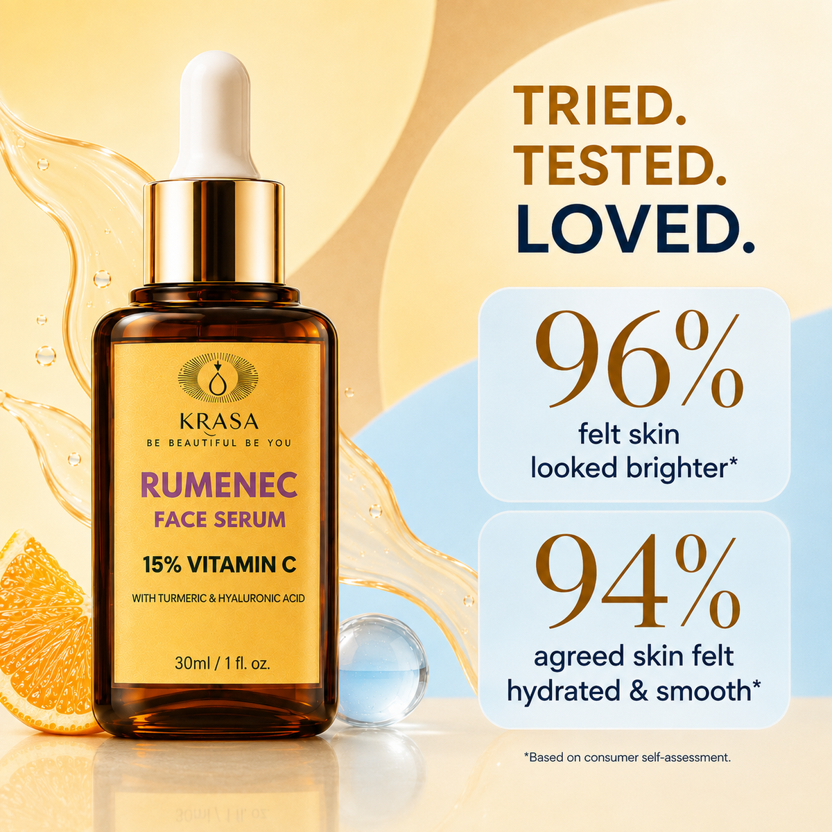 KRASA RUMENEC 15% VITAMIN C SERUM