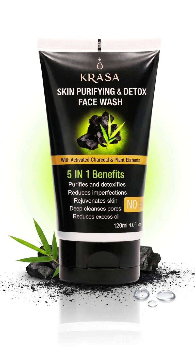 KRASA CHARCOAL FACEWASH
