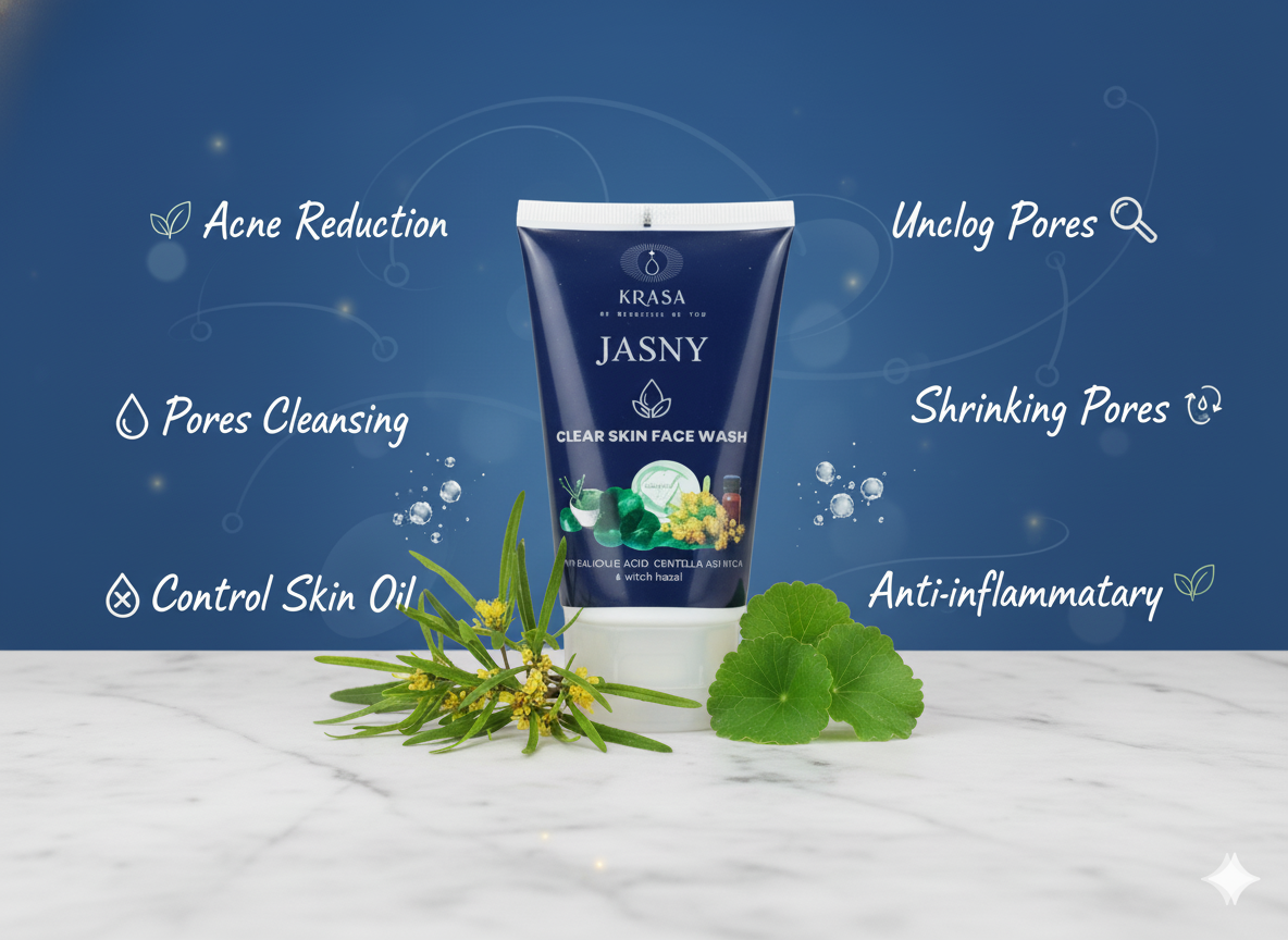 KRASA JASNY CLEAR SKIN FACEWASH