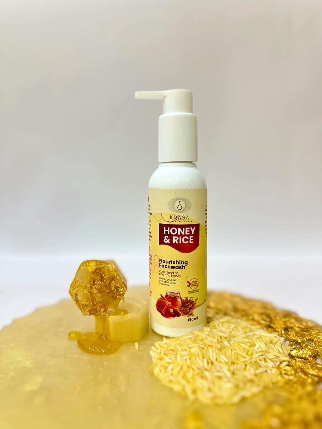 KRASA Honey & Rice Facewash