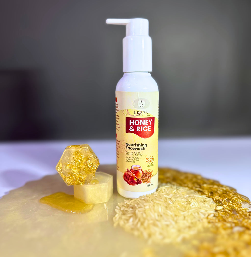 KRASA Honey & Rice Facewash