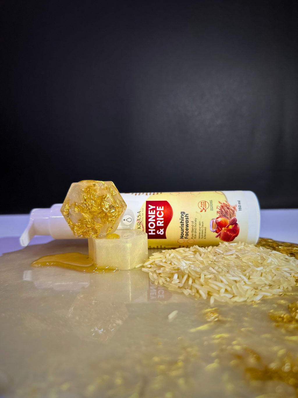 KRASA Honey & Rice Facewash