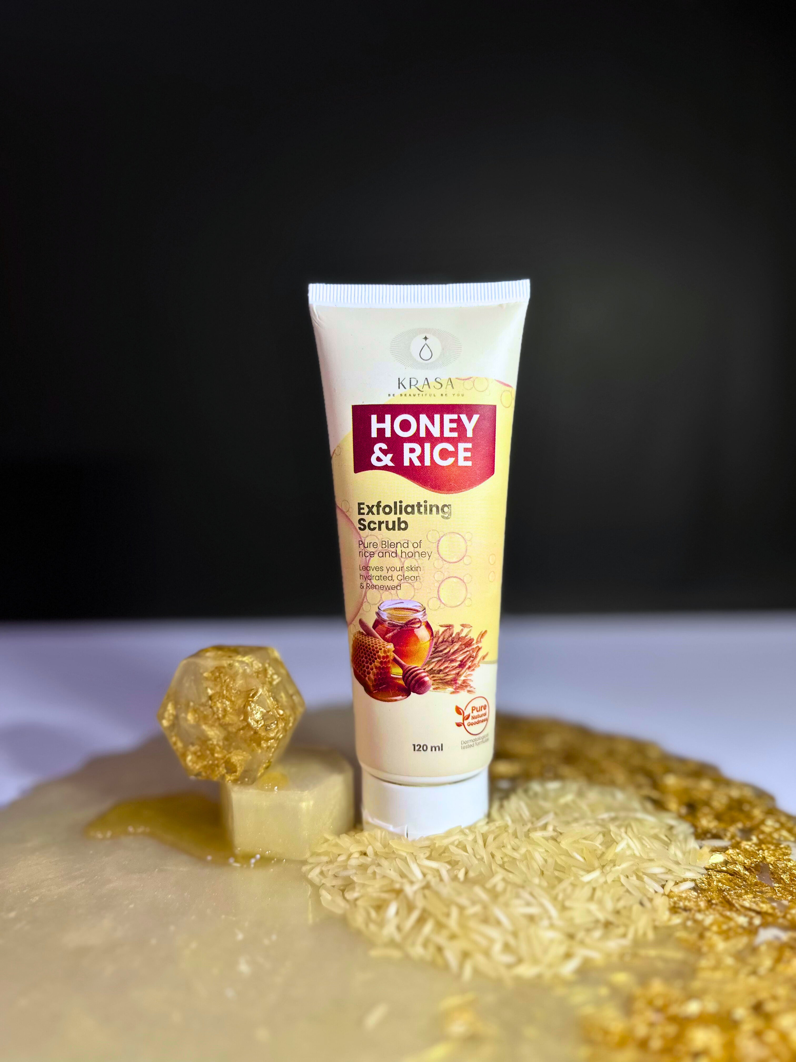 KRASA RICE & HONEY SCRUB