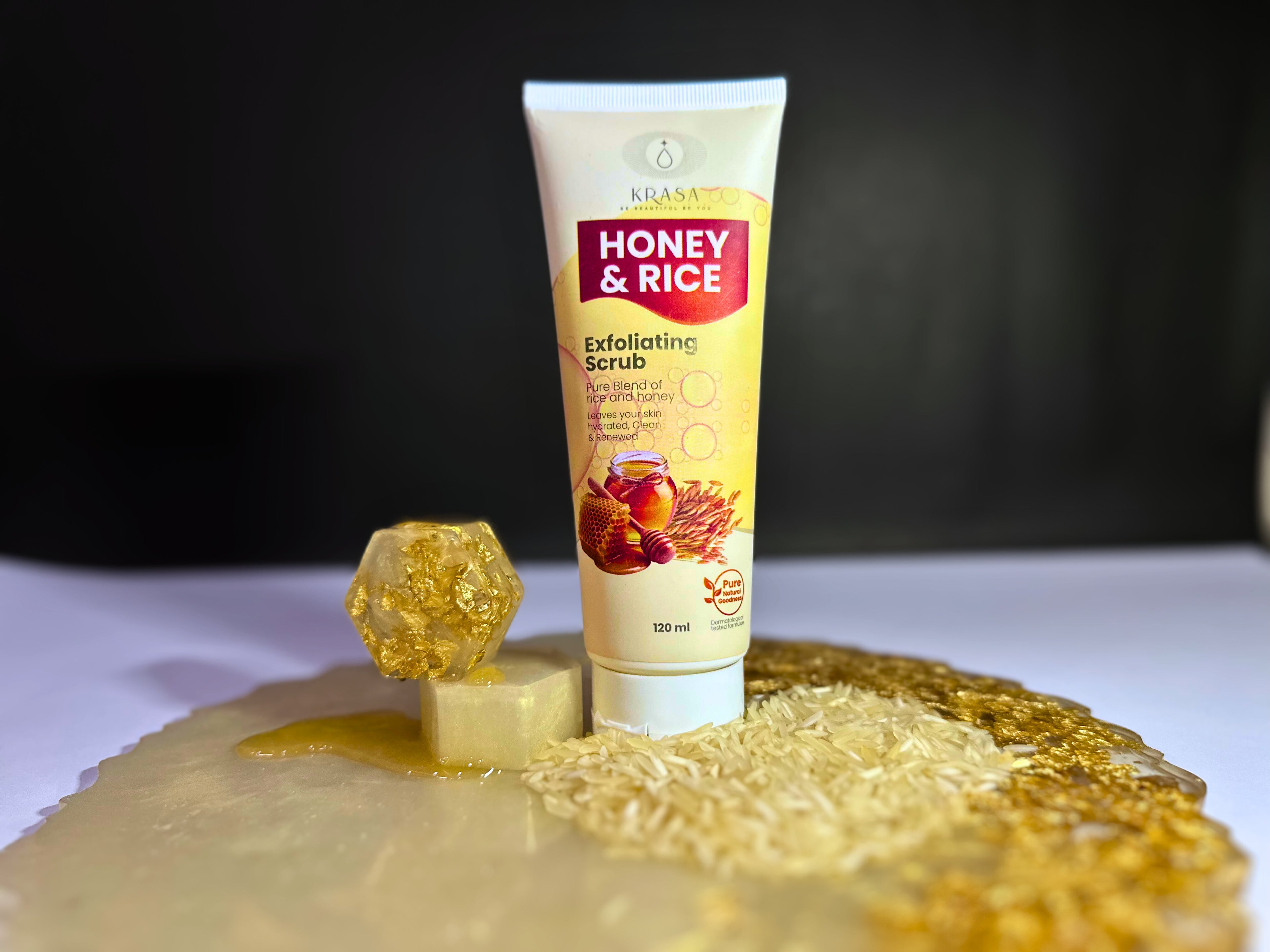 KRASA RICE & HONEY SCRUB