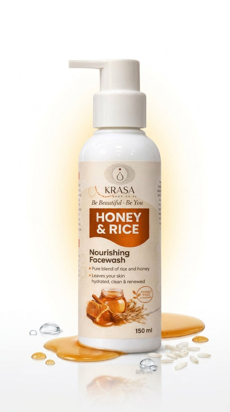 KRASA Honey & Rice Facewash