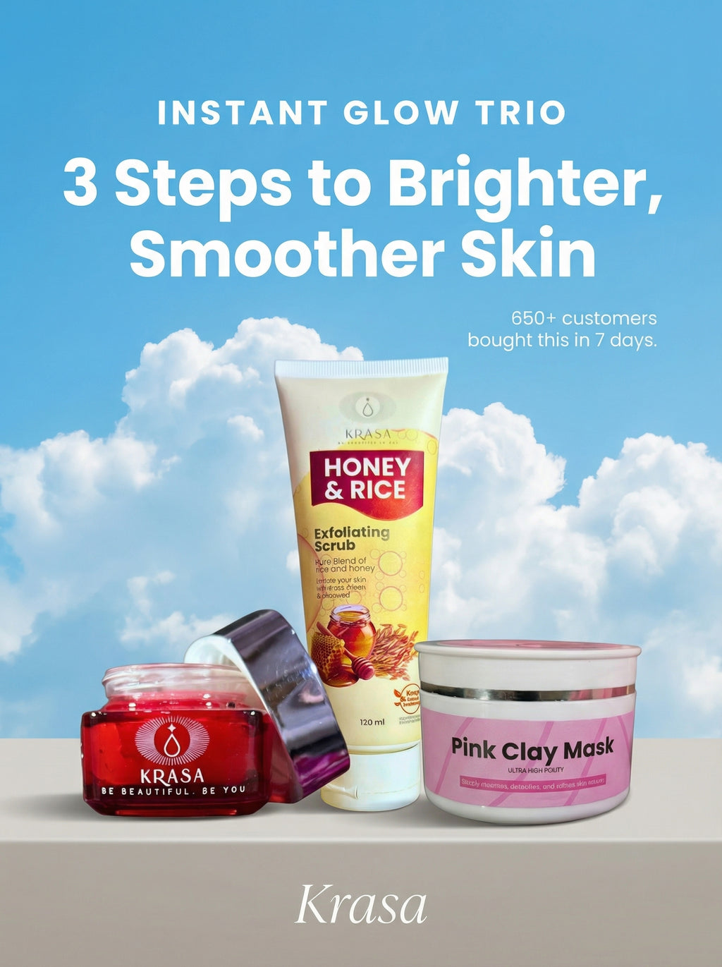 INSTANT GLOW TRIO