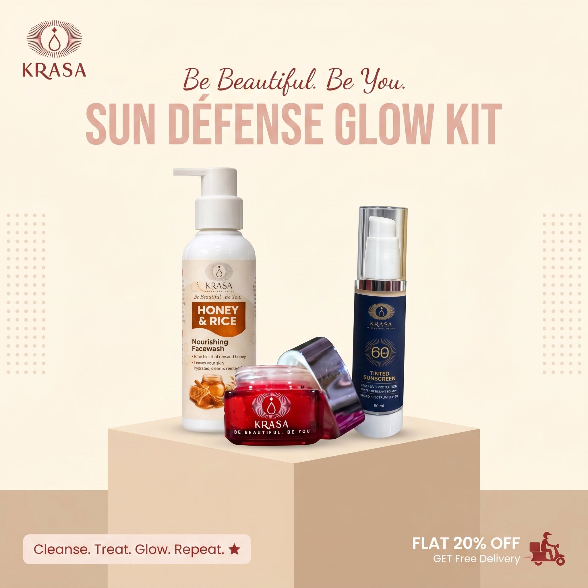 Sun Défense Glow Kit