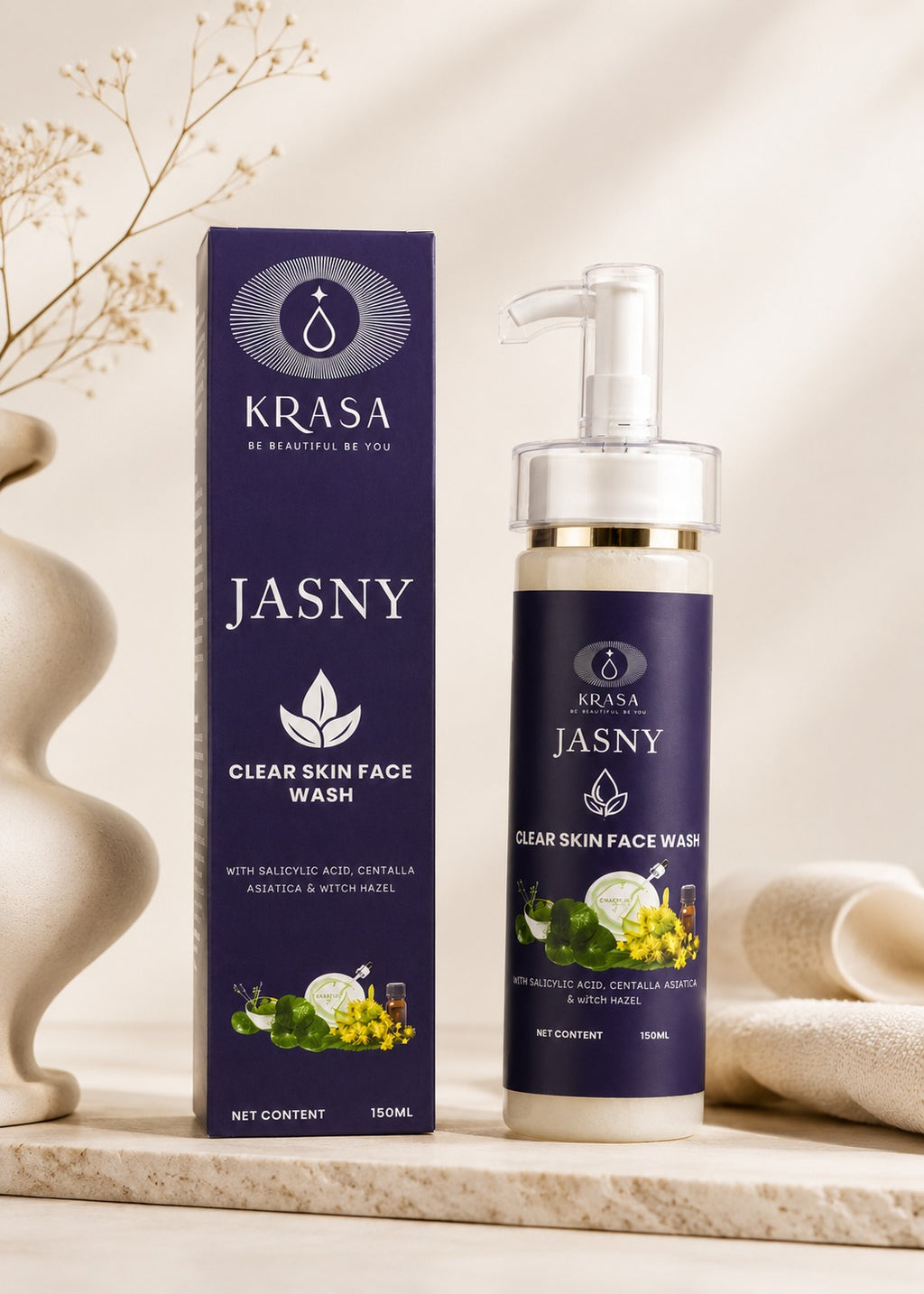 KRASA JASNY CLEAR SKIN FACEWASH