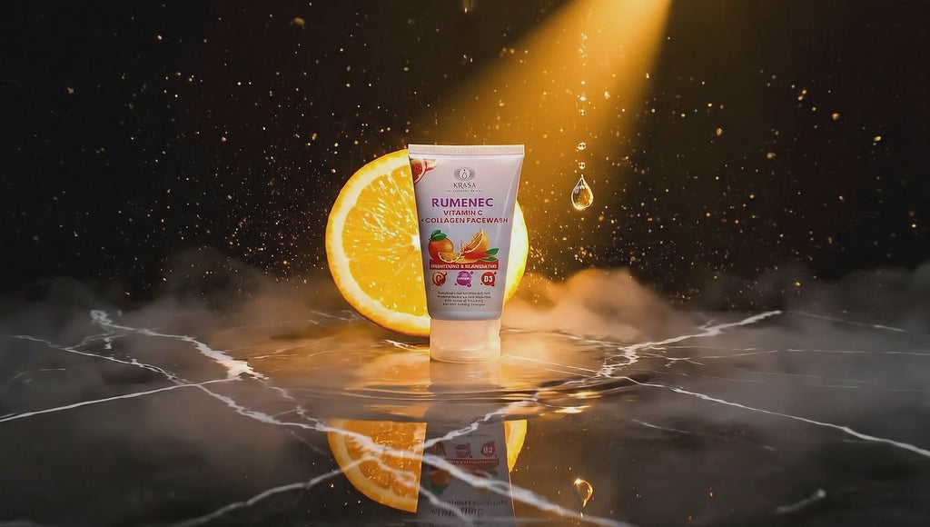 KRASA RUMENEC VITAMIN C + COLLAGEN FACEWASH