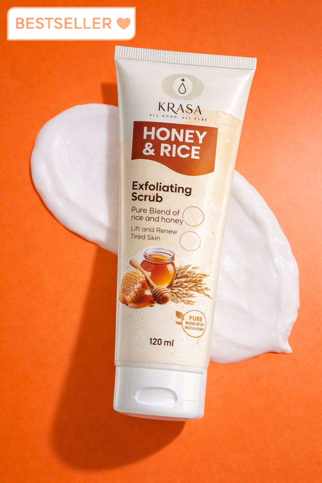 KRASA RICE & HONEY SCRUB