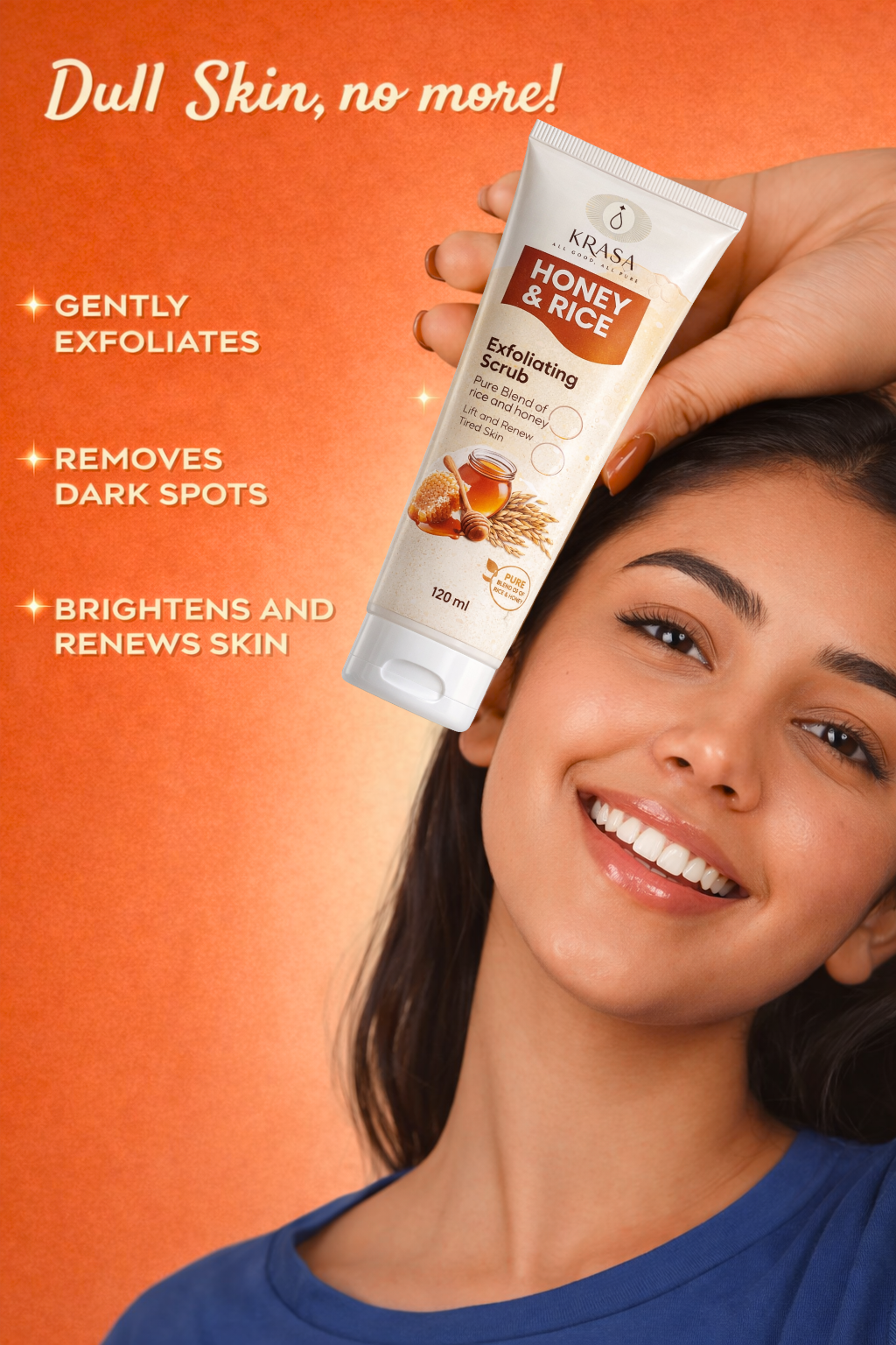 KRASA RICE & HONEY SCRUB